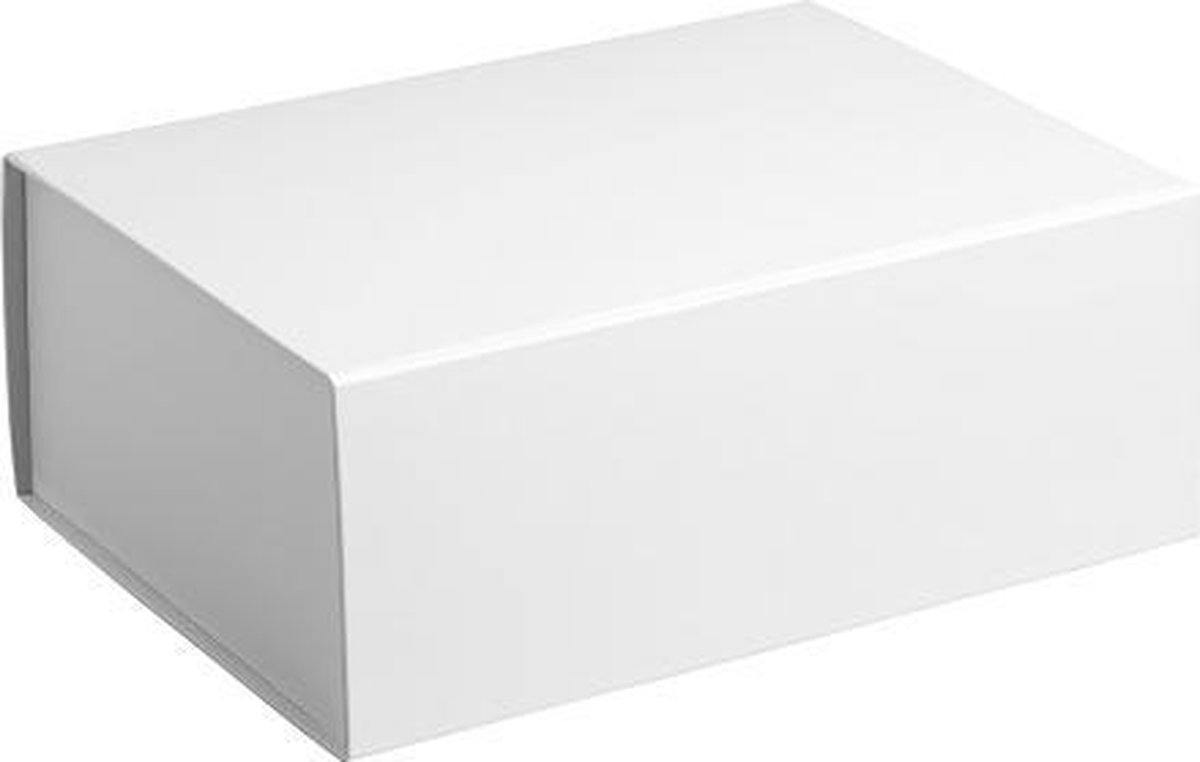 Geschenkdoos magneetdoos - Luxe Giftbox, 32x23x12 cm WIT (5 stuks)