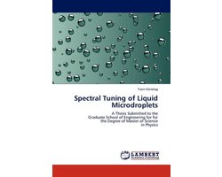 Spectral Tuning of Liquid Microdroplets