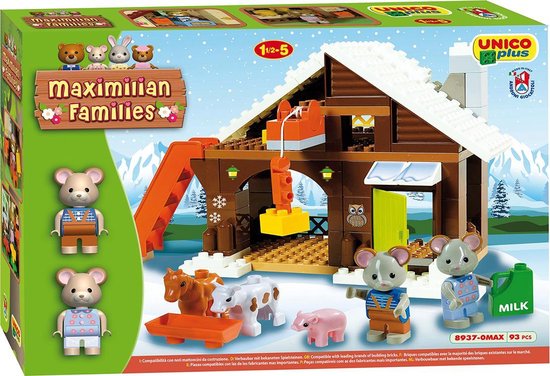 Afbeelding van het spel Unico Maximilian Families Winterstal Afmeting: verpakking 39 x 28,5 x 9 cm