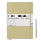 Leuchtturm1917 Notitieboek XL - Master slim Gelinieerd - Zand