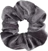 Velvet Scrunchie gray | Haarwokkel | Haarelastiek | Grijs