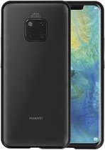 Magnetic Back Cover voor Mate 20 Pro Zwart - Transparant