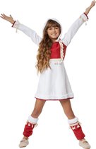 dressforfun - Verrukkelijk eskimomeisje 158 (vanaf 12 jaar) - verkleedkleding kostuum halloween verkleden feestkleding carnavalskleding carnaval feestkledij partykleding - 302582