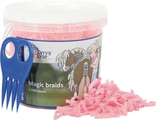 Harrys Horse Magic Braids Pot Roze