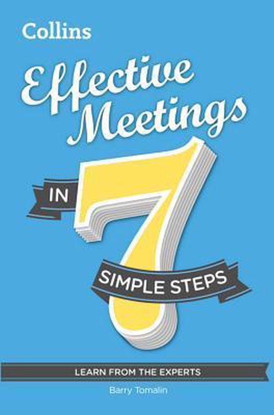 Effective Meetings in 7 simple steps - cover