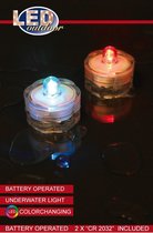 5 stuks Waterdicht theelichtje LED kleurwisseling 2x inclusief Led Outdoor CoenBakker