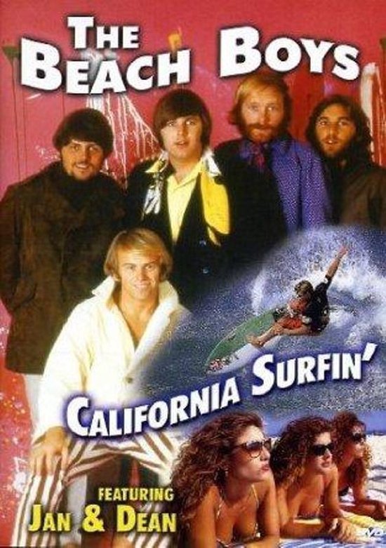 The Beach Boys California Surfin' DVD hoes met bandleden en strandscène.