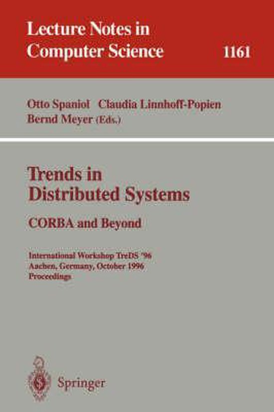 Trends in Distributed Systems: CORBA and Beyond - cover