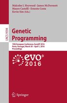 Lecture Notes in Computer Science 9594 - Genetic Programming