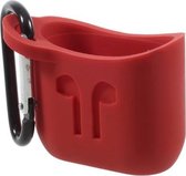 SILICONE SERIES Soft Case Cover Geschikt voor Apple AirPods  - Rood