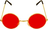 Hippie bril rood