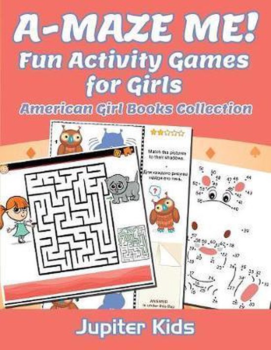 A-MAZE ME! Fun Activity Games for Girls - cover