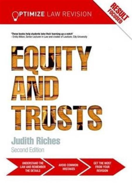 Optimize Equity and Trusts - cover