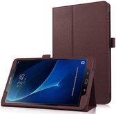 Tablet2you - Samsung Galaxy Tab A 2018 10.5 - Book case - Flip case - Hoes - Bruin