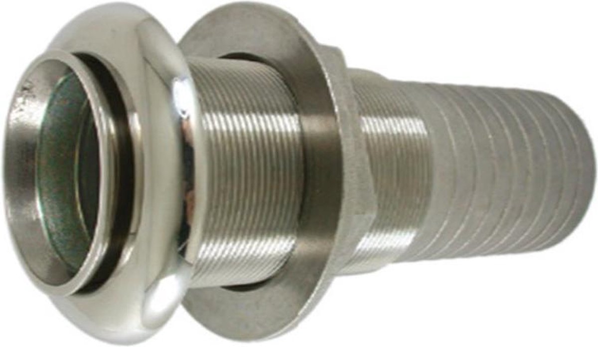 Allpa RVS Uitlaat Spiegeldoorvoer Ø 52 x 116 mm