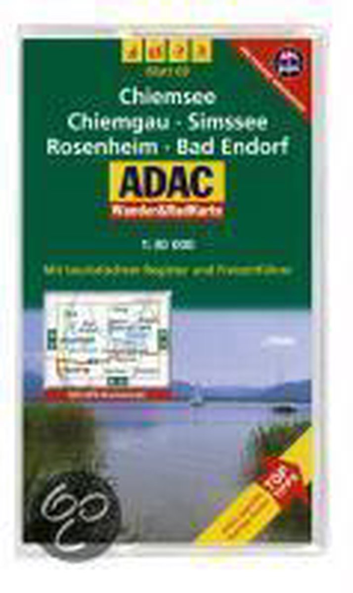 ADAC Wander- & RadKarte 69 Chiemsee 1 : 30 000: Deu... | Book op Prijzenvolger.com