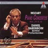 Mozart: Piano Concertos no 24 & 25 / Barenboim, Berlin PO