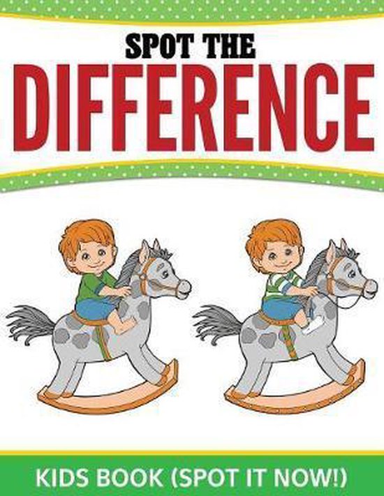 Spot The Difference Kids Book - cover
