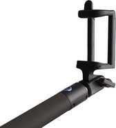 Dispho Compacte Selfie Stick Draadloos Met Bluetooth  voor LG G5 / Nexus 5X / V10 / X max / LG G5SE / G3 / G4 / G4 Style / K7 / K4 / k10 / K8  (Elke Toestel Met Bluetooth) Zwart