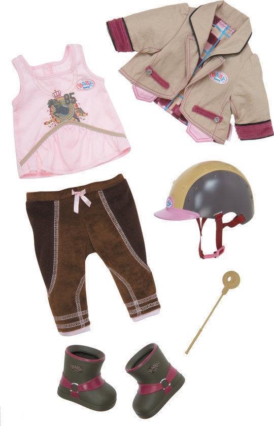 bol.com | Baby Born Deluxe - Paarden Outfit