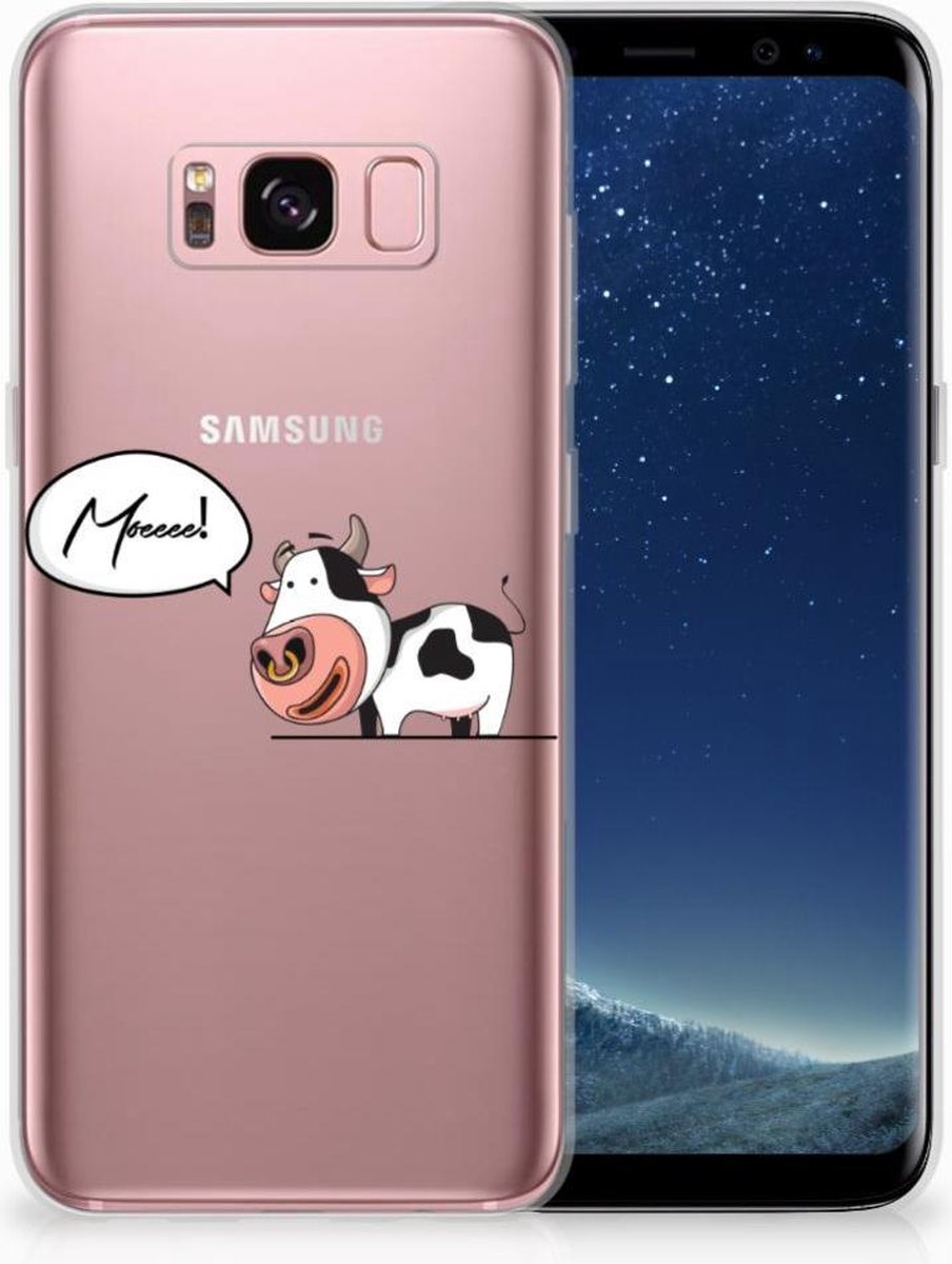 Samsung Galaxy S8 Telefoonhoesje met Naam Cheeky Cow