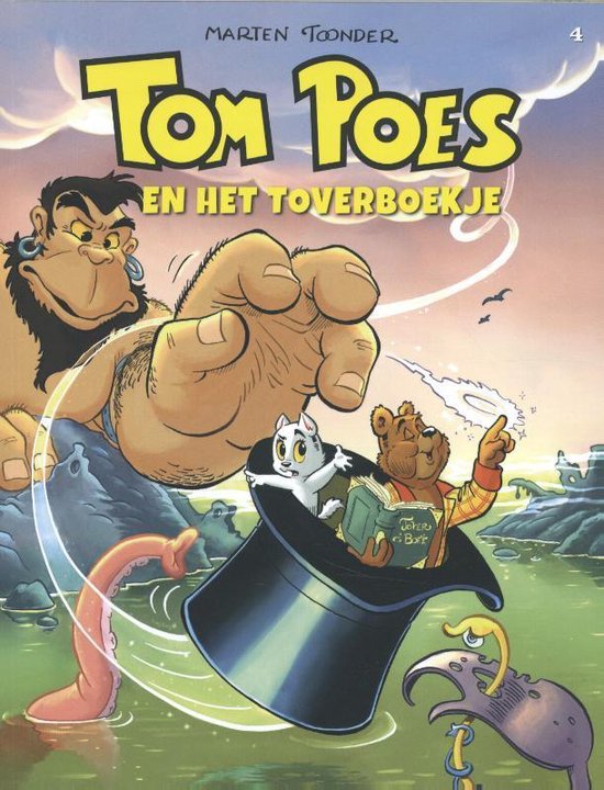 Tom Poes avonturen 4 - Tom Poes en het toverboekje