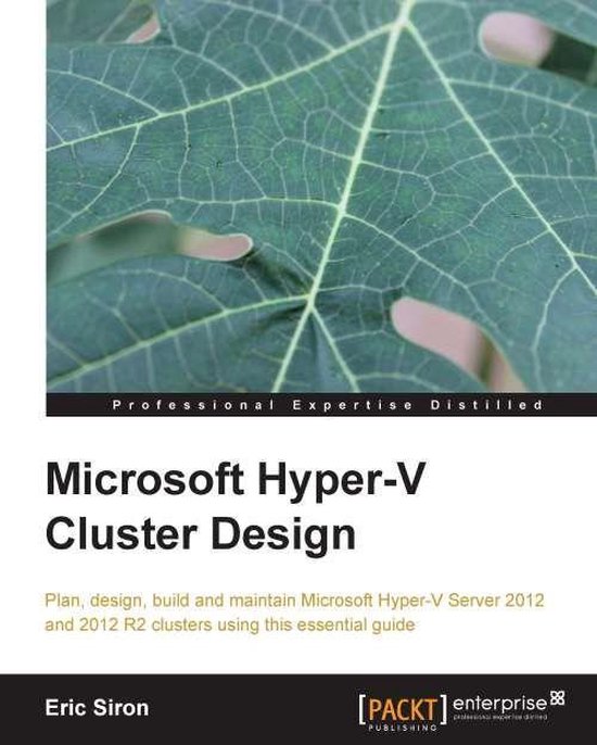 Microsoft Hyper-V Cluster Design - cover
