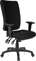 hjh office Zenit High - Chaise de bureau - Noir