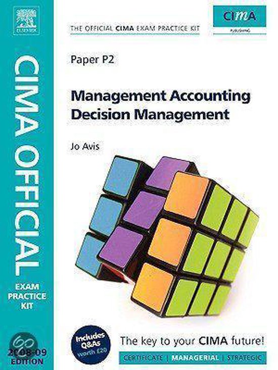 Management Accounting Decision Management Jo Avis Boeken Bol Com