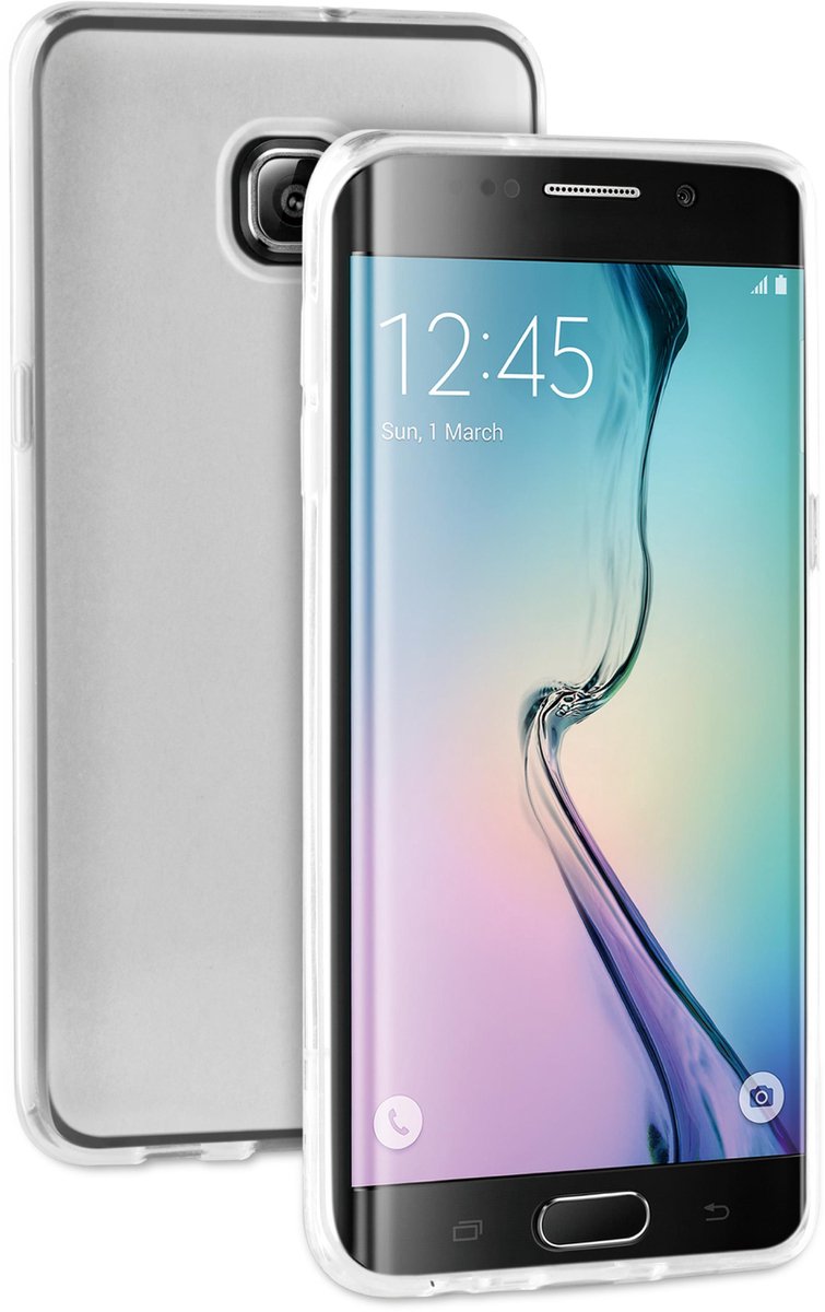BeHello Gel Case voor Samsung Galaxy S6 Edge Plus - Transparant