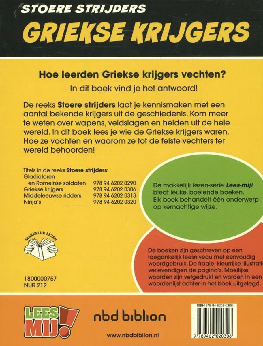 Bol Com Stoere Strijders Griekse Krijgers Charlotte Guillain 9789462020306 Boeken