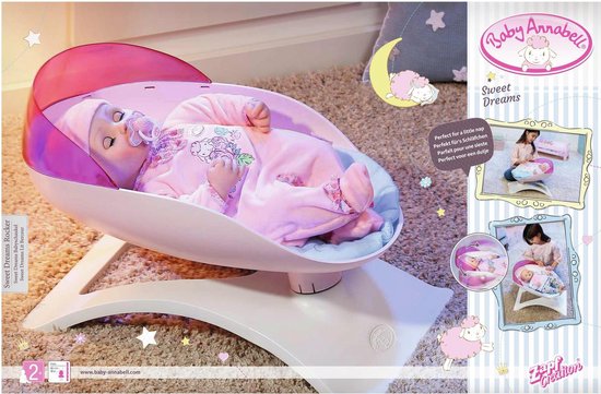 annabell sweet dreams rocker
