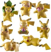 Pokémon 20th anniversary 4 pcs mini figure set - Pikachu metallic