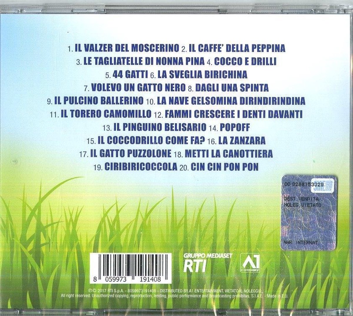 il valzer del moscerino con testo