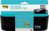 Post-it® Dry Erase-sorteerbak DEFTRAY-EU, zelfklevend, incl. posterstrips, zwart