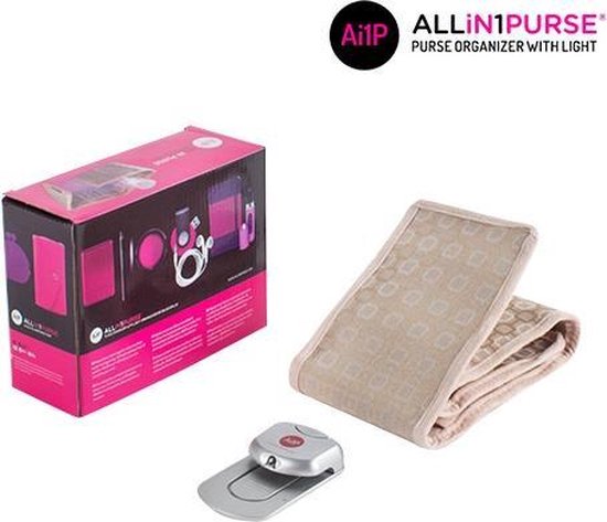 All in 1 Purse Handtas Organiser met Licht