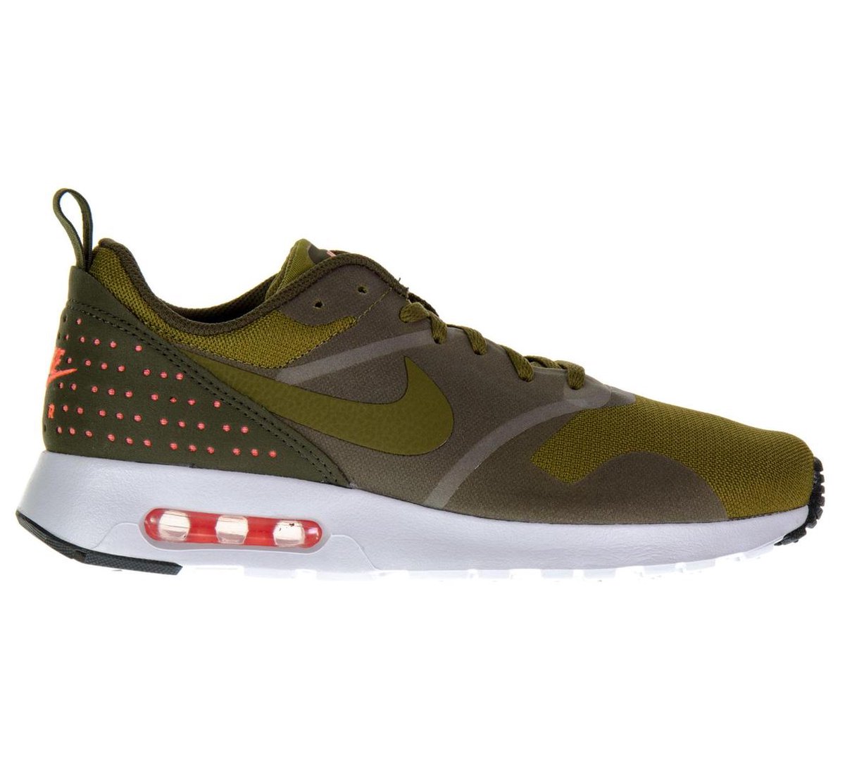 Nike Tavas Sneakers - Maat 41 - Mannen - groen/grijs/roze | bol.com