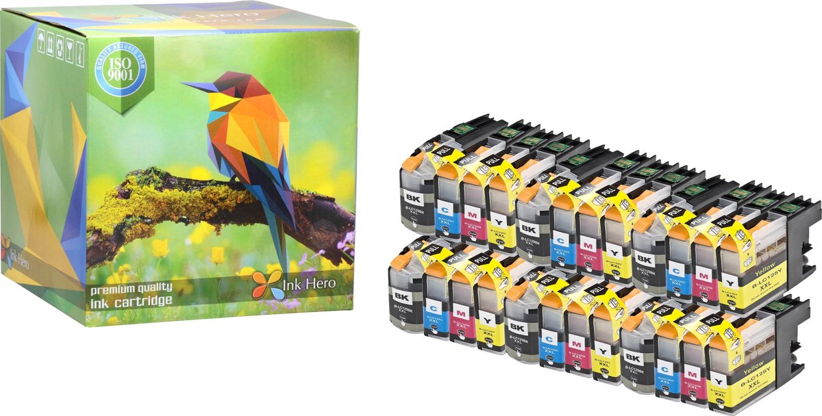 Ink Hero - 24 Pack - Inktcartridge / Alternatief voor de Brother LC129, MFC-J6520DW, J6720DW, J6820DW, J6920DW