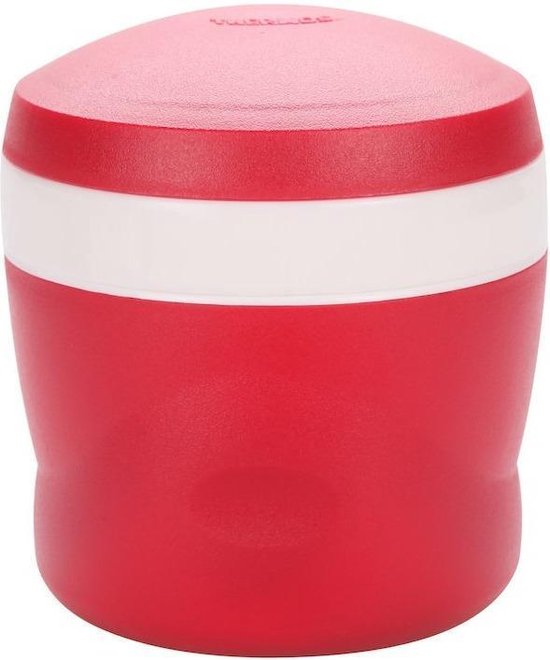 Thermos snack jar rood 240ml met lepeltje