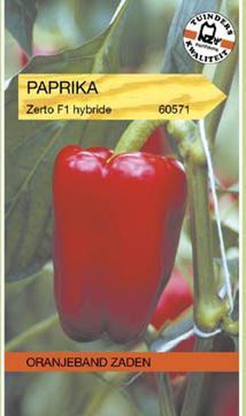 Oranjebandzaden - Paprika Solero