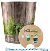 set Garden Bucket plastic pot (2st)