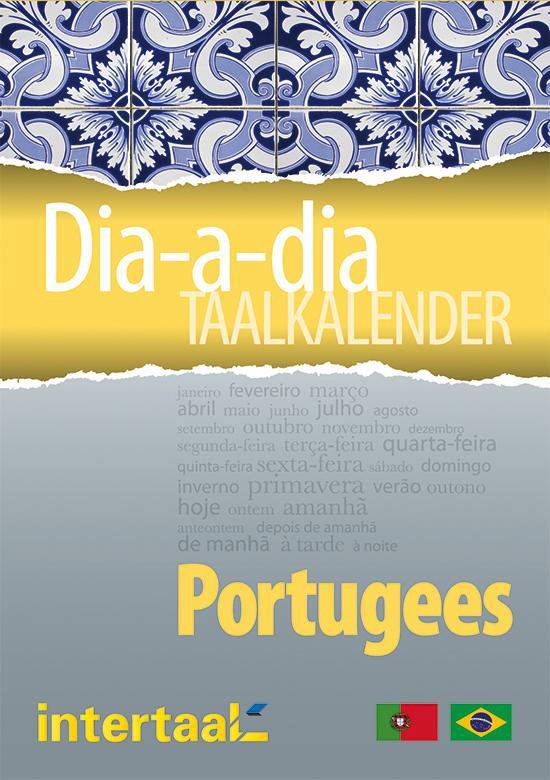 Cover van het boek 'Dia-A-Dia - Taalkalender Portugees'