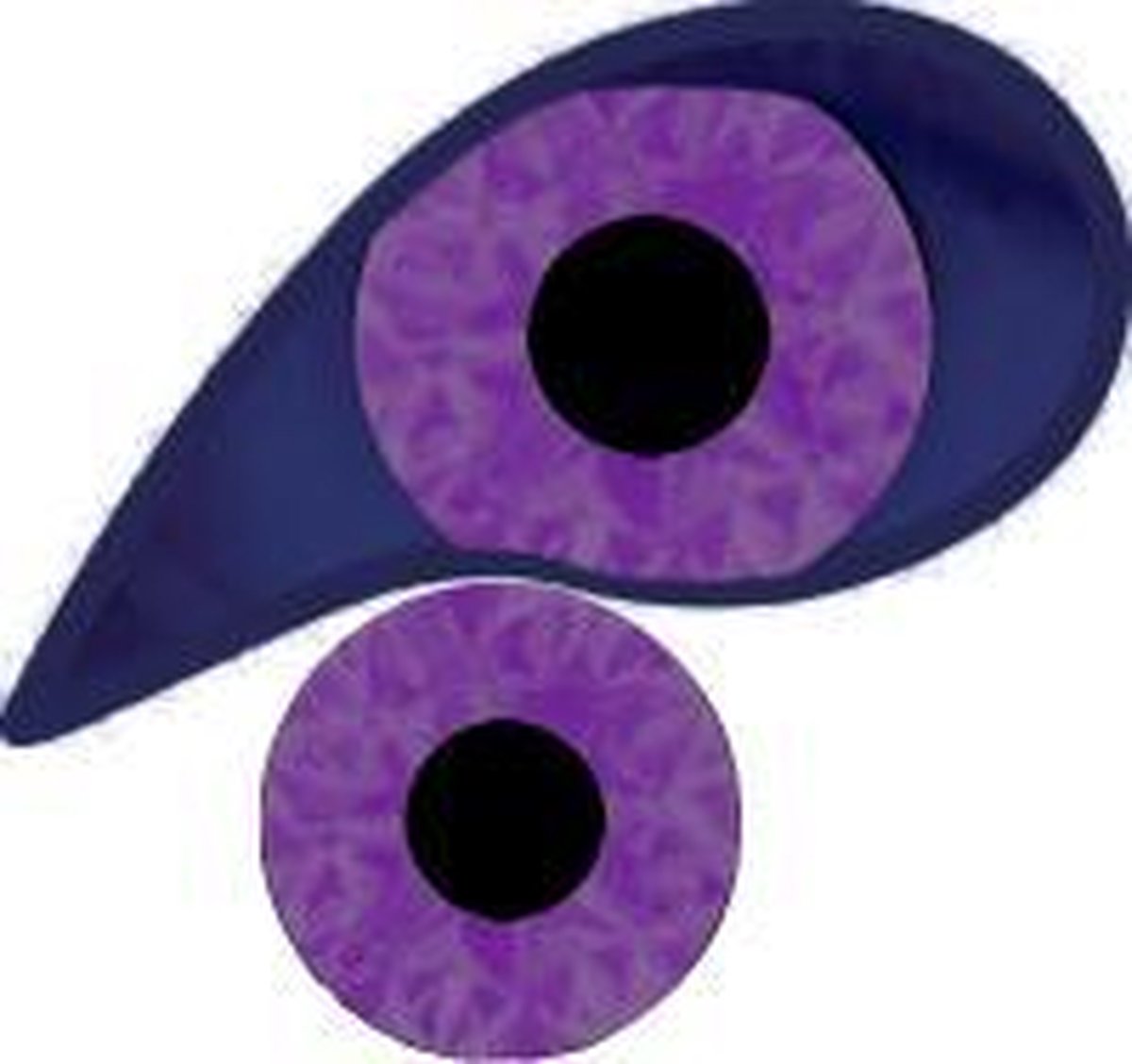 XtremeEyez - UV Violet Kiss - 3 maanden lenzen