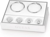 Guess Jewellery oorringen - zilverkleurig