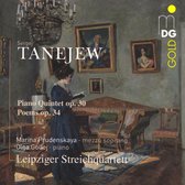 Leipziger Streichquartett - Tanejew: Piano Quintet (CD)