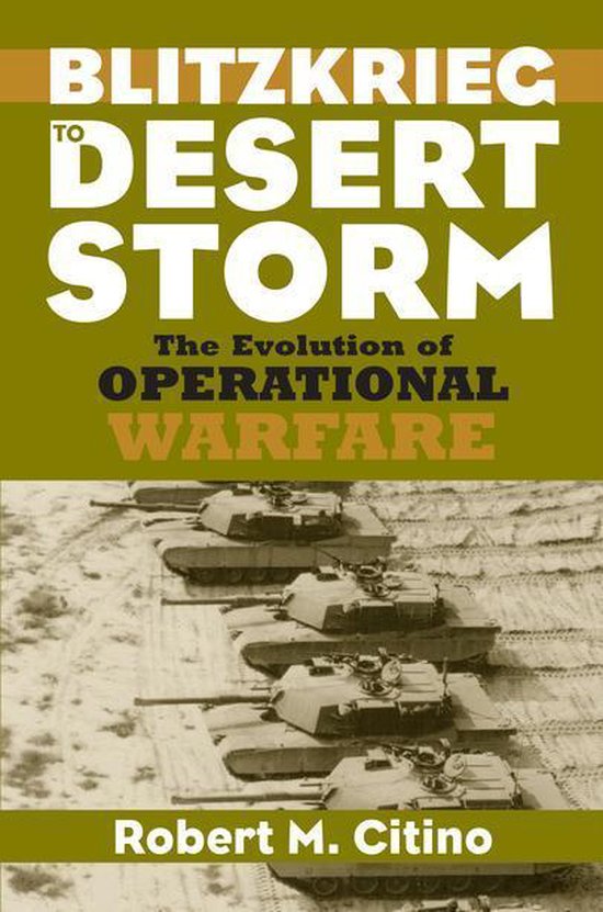 Modern War Studies - Blitzkrieg to Desert Storm - cover