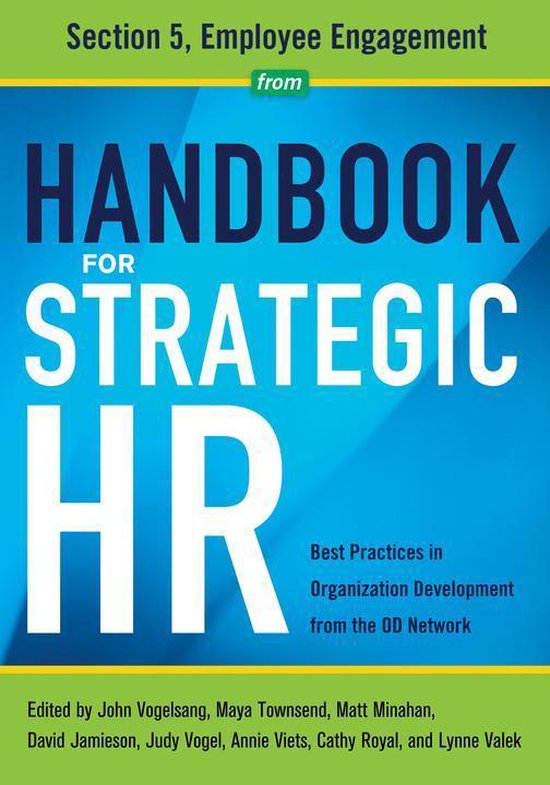 Handbook for Strategic HR - Section 5 - cover