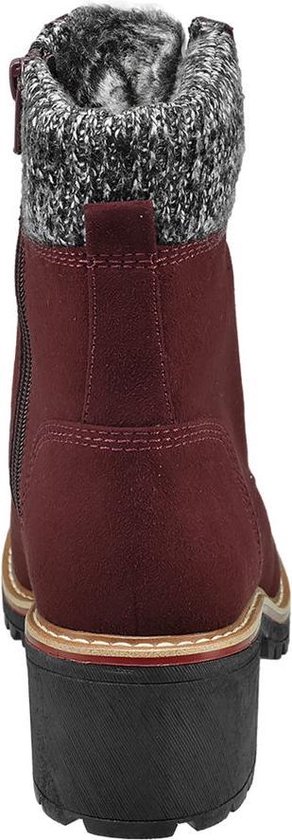 Landrover Dames Bordeaux veterboot D-ringen - Maat 38 | Bestel nu!