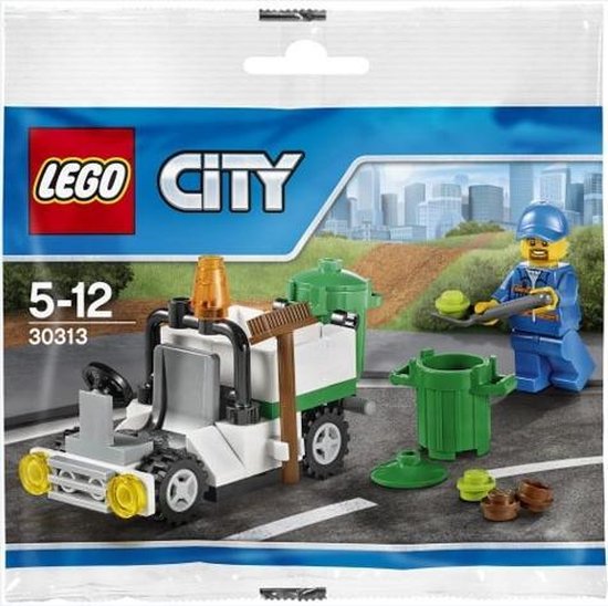 LEGO City Afvaldienst Auto - 30313 Polybag - | bol.com