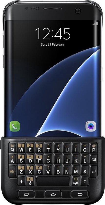 optocht Couscous Resultaat Samsung Keyboard Cover voor Samsung Galaxy S7 Edge - Zwart | bol.com